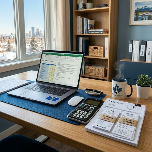 Personal Tax Return Alberta Guide